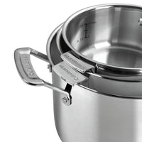 Cuisinart 11-Piece Stainless Steel Nesting Cookware Set - N91-11C | Batterie de cuisine emboîtable Cuisinart de 11 pièces en acier inoxydable - N91-11C | N9111C57
