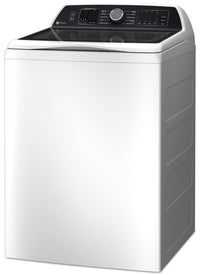 GE Profile 6.2 Cu. Ft. Top-Load Washer with Smarter Wash Technology - PTW705BSTWS  | Laveuse GE Profile à chargement par le haut de 6,2 pi3 avec technologie de lavage plus intelligent - PTW705BSTWS  | PTW705WS