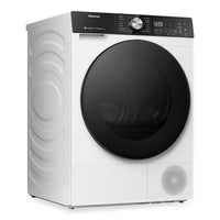Hisense 24" 4.5 Cu. Ft. Dryer with Ventless Heat Pump Technology - White - DH5S452BW | Sécheuse Hisense à chargement frontal de 4,5 pi3 et de 24 po avec technologie de pompe à chaleur sans conduit - blanche - DH5S452BW