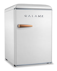 Galanz 2.5 Cu. Ft. Retro Compact Refrigerator - GLR25MWER27 | Réfrigérateur compact Galanz rétro de 2,5 pi3 - GLR25MWER27 | GLR25RGW