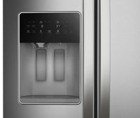 Whirlpool 36" 28.7 Cu. Ft. Side-by-Side Refrigerator - Fingerprint-Resistant Stainless - WRSF5536RZ | Réfrigérateur Whirlpool de 28,7 pi³ et de 36 po à compartiments juxtaposés - acier inoxydable résistant aux traces de doigts - WRSF5536RZ