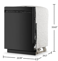 KitchenAid 24" 47 dBA Dishwasher with Third Level Utensil Rack – Black - KDFS224SBL | Lave-vaisselle KitchenAid de 24 po et de 47 dBA avec panier à ustensiles sur le troisième niveau - noir - KDFS224SBL