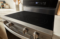 Whirlpool 30" 5.3 Cu. Ft. Electric Range with No Preheat Air Fry - Stainless Steel - YWFES7030SZ | Cuisinière électrique Whirlpool de 5,3 pi3 et de 30 po avec friture à air sans préchauffage - acier inoxydable - YWFES7030SZ