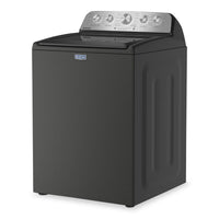 Maytag 5.5 Cu Ft. Top Load Impeller Washer with Pet Pro Option and 7.0 Cu Ft. Gas Dryer – Volcano Black | Laveuse à chargement par le haut 5,5 pi³ avec turbine et option Animal Pet Pro et sécheuse à gaz 7,0 pi³ de Maytag - noir volcan