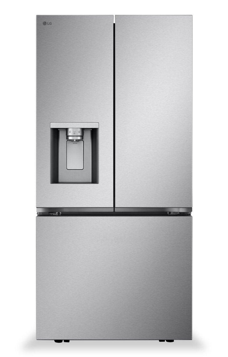 LG 20 Cu. Ft. Smart Counter-Depth MAX™ French-Door Refrigerator - LF20C6330S | Réfrigérateur intelligent LG 20 pi³ à portes françaises de profondeur comptoir MAXMC - LF20C6330S | LF20C63S