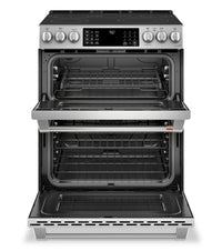 Café 6.7 Cu. Ft. Smart Front-Control Double Oven Electric Range - CCES750P2MS1 | Cuisinière électrique Café à four double de 6,7 pi3 avec commandes à l’avant - CCES750P2MS1 | CCES75SS
