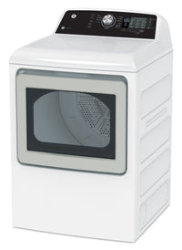 GE 7.4 Cu. Ft. Gas Dryer with SaniFresh Cycle - White - GTD68GBMRWS | Sécheuse à gaz GE de 7,4 pi³ avec cycle SaniFresh - blanche - GTD68GBMRWS