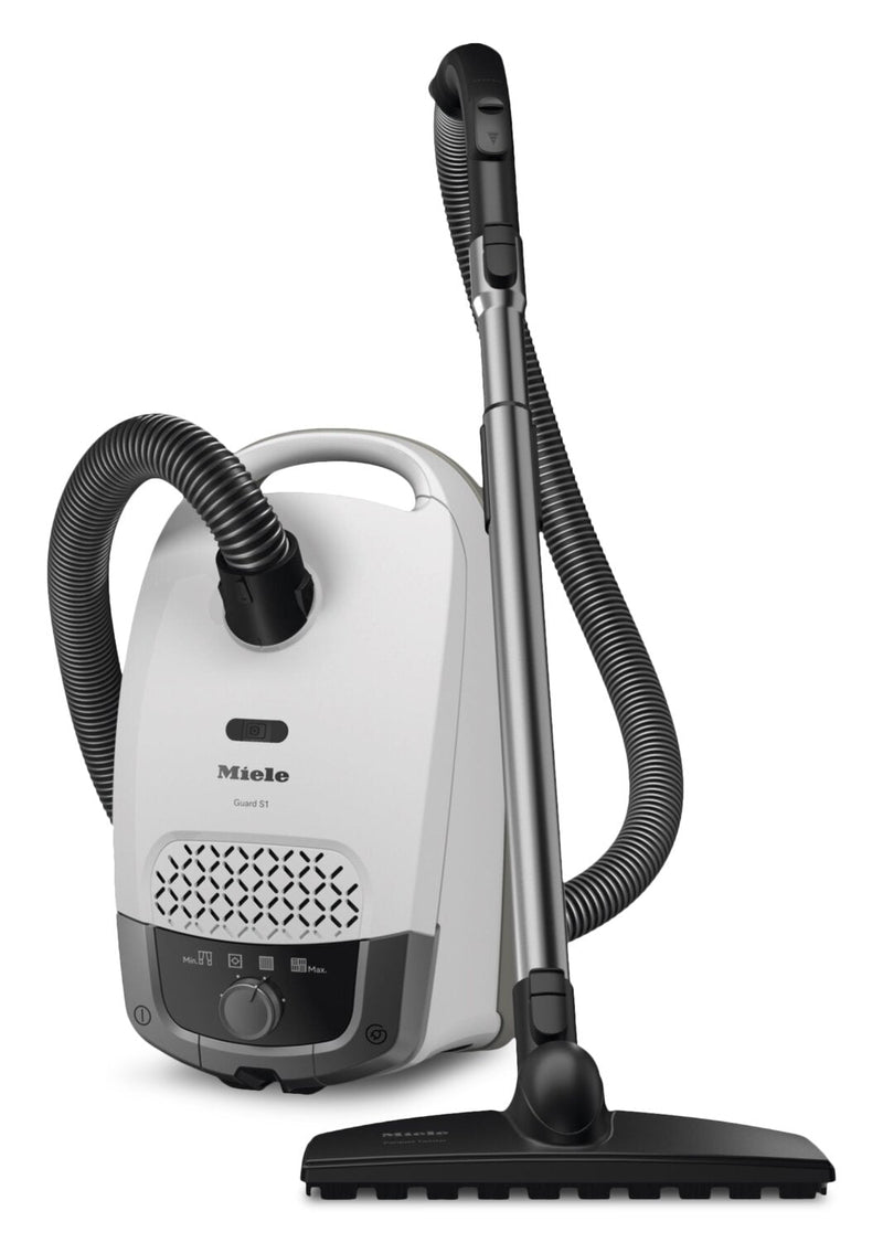 Miele Guard S1 Parquet Flex Canister Vacuum with Bag – Brilliant White - 41TRE034CDN | Aspirateur-traîneau Guard S1 Parquet Flex de Miele avec sac - blanc brillant - 41TRE034CDN