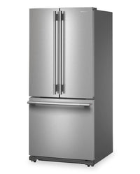 KitchenAid 20 Cu. Ft. 30" French Door Refrigerator - PrintShield® Stainless Steel - KRFF330SPS | Réfrigérateur KitchenAid de 20 pi³ et de 30 po à portes françaises - acier inoxydable avec fini PrintShieldMC - KRFF330SPS