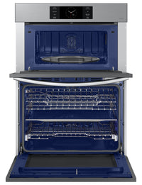 Samsung 7 Cu. Ft. 7 Series Combination Wall Oven with Air Fry - NQ70CG700DSRAA | Four mural combiné Samsung de 7 pi³ à hublot de série 7 avec AirFry - NQ70CG700DSRAA | NQ70C7DS