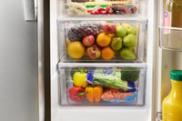 Whirlpool 36" 21 Cu. Ft. Side-by-Side Refrigerator - White - WRSC5536RW | Réfrigérateur Whirlpool de 21 pi³ et de 36 po à compartiments juxtaposés - blanc - WRSC5536RW