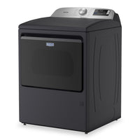Maytag 7.4 Cu. Ft. Top Load Gas Dryer with Advanced Moisture Sensing – Midnight Steel - MGD6205RF | Sécheuse à gaz Maytag à chargement par le haut de 7,4 pi3 avec détection d’humidité avancée - acier minuit - MGD6205RF