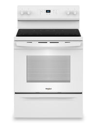 Whirlpool 30" 5.3 Cu. Ft. Electric Range - YWFES3330RW | Cuisinière électrique Whirlpool de 5,3 pi3 et de 30 po avec 5 éléments - YWFES3330RW | YWFES33W