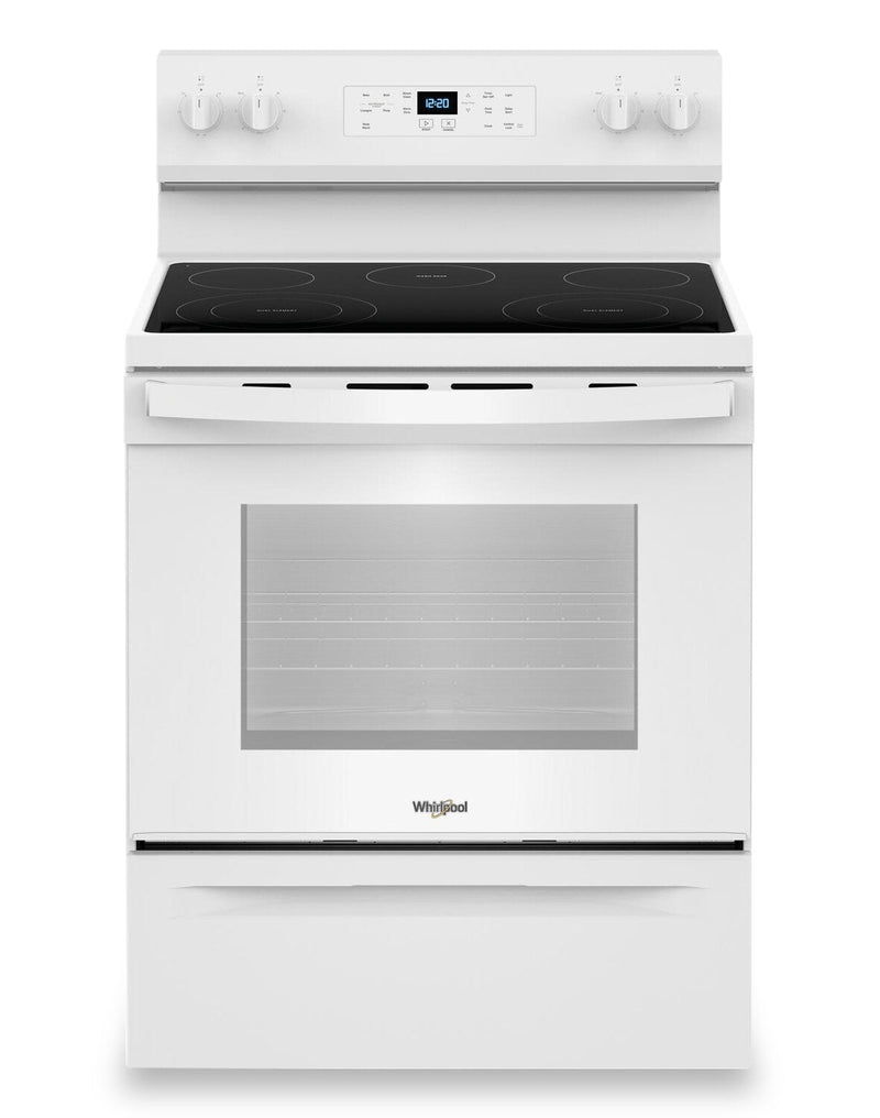 Whirlpool 30" 5.3 Cu. Ft. Electric Range - YWFES3330RW | Cuisinière électrique Whirlpool de 5,3 pi3 et de 30 po avec 5 éléments - YWFES3330RW | YWFES33W