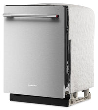 KitchenAid 24" 44 dBA Dishwasher with 360° Max Jets™ Third Rack - PrintShield Stainless - KDTS624SPS | Lave-vaisselle KitchenAid de 24 po et de 44 dBA avec troisième panier 360° Max JetsMC - acier inoxydable avec fini PrintShieldMC - KDTS624SPS