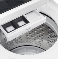 LG 5.8 Cu. Ft. Smart Top-Load Washer with EasyUnload™ and AI Sensing - Alpine White - WT8200CW | Laveuse intelligente LG à chargement par le haut de 5,8 pi3 avec EasyUnload et détection IA - blanc alpin - WT8200CW | WT8200CW