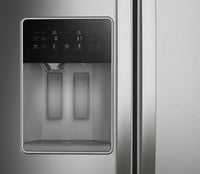 Whirlpool 36" 21 Cu. Ft. Side-by-Side Refrigerator - Fingerprint-Resistant Stainless - WRSC6536RZ | Réfrigérateur Whirlpool de 21 pi³ et de 36 po à compartiments juxtaposés - acier inoxydable résistant aux traces de doigts - WRSC6536RZ
