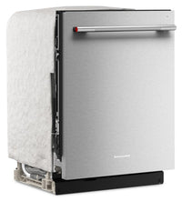 KitchenAid 24" 44 dBA Dishwasher with 360° Max Jets™ Third Rack - PrintShield Stainless - KDTS724SPS | Lave-vaisselle KitchenAid de 24 po et de 44 dBA avec troisième panier 360° Max JetsMC - acier inoxydable avec fini PrintShieldMC - KDTS724SPS