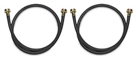 Whirlpool® 4' Washer Hose - 2 Pack | Tuyau de laveuse Whirlpool de 4 pieds - Ensemble de 2