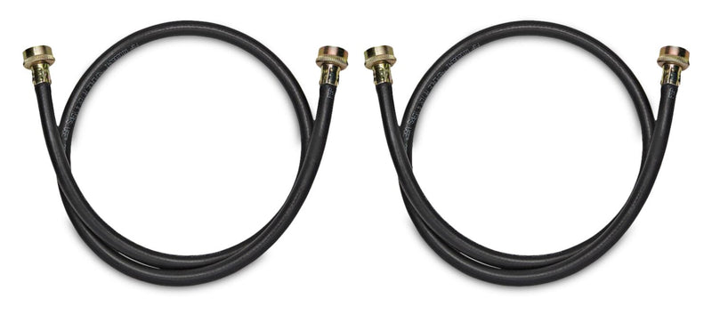 Whirlpool® 4' Washer Hose - 2 Pack | Tuyau de laveuse Whirlpool de 4 pieds - Ensemble de 2
