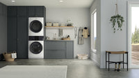 Electrolux Laundry Tower™ with 5.2 Cu. Ft. Washer and 8 Cu. Ft. Electric Dryer - ELTE760CAW | Tour de buanderie Laundry TowerMC Electrolux avec laveuse 5,2 pi³ et sécheuse électrique 8 pi³ - ELTE760CAW | ELTE760W
