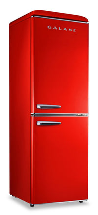 Galanz 7.4 Cu. Ft. Retro Bottom-Freezer Refrigerator - GLR74BRDR12 | Réfrigérateur Galanz rétro de 7,4 pi3 à congélateur inférieur - GLR74BRDR12 | GLR74BRD