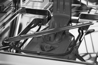 KitchenAid 24" 44 dBA Dishwasher with 360° Max Jets™ Third Rack -PrintShield Stainless Steel - KDTS424SPS  | Lave-vaisselle KitchenAid de 24 po et de 44 dBA avec troisième panier 360° Max JetsMC - acier inoxydable PrintShieldMC - KDTS424SPS