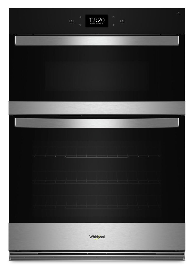 Whirlpool 5.7 Cu. Ft. Smart Combination Wall Oven with Air Fry - WOEC7027PZ | Four mural combiné intelligent Whirlpool de 5,7 pi³ avec friture à air chaud AirFry - WOEC7027PZ | WOEC702Z