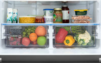 Frigidaire 20 Cu. Ft. Counter-Depth French Door Refrigerator – Stainless Steel - FRFG2011AV | Réfrigérateur Frigidaire de 20 pi3 de profondeur comptoir à portes françaises - acier inoxydable - FRFG2011AV
