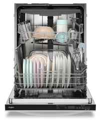 Whirlpool Flush-to-Cabinet Dishwasher with Third Rack - WDT550SAPW | Lave-vaisselle affleuré Whirlpool avec 3e panier - WDT550SAPW | WDT550PW