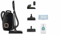 Miele Guard L1 AllFloor Canister Vacuum with Bag – Obsidian Black - 41USE038CDN  | Aspirateur-traîneau Guard L1 AllFloor de Miele avec sac - noir obsidienne - 41USE038CDN