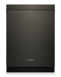 KitchenAid 24" 44 dBA Dishwasher with 360° Max Jets™ Third Rack – Black Ore - KDPS724SBE | Lave-vaisselle KitchenAid de 24 po et de 44 dBA avec troisième panier 360° Max JetsMC - minerai noir - KDPS724SBE