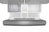 Whirlpool 36" 30 Cu. Ft. French-Door Refrigerator with Dual Ice Makers - Stainless Steel - WRFF3736SZ  | Réfrigérateur Whirlpool de 36 po et de 30 pi3 à portes françaises avec machine à glaçons double - acier inoxydable - WRFF3736SZ  | WRFF373Z