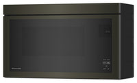 KitchenAid 1.1 Cu. Ft. Over-the-Range Microwave with Flush Built-In Design - YKMMF330PBS  | Four à micro-ondes hotte intégrée KitchenAid 1,1 pi³ avec conception encastrée affleurée - YKMMF330PBS  | YKMMF33B