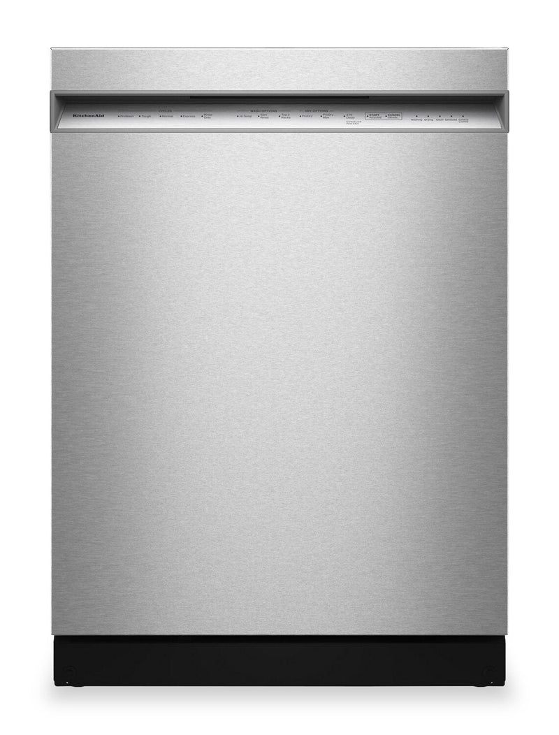 KitchenAid 24" 44 dBA Dishwasher with 360° Max Jets™ Third Rack – PrintShield Stainless - KDFS424SPS  | Lave-vaisselle KitchenAid de 24 po et de 44 dBA et troisième panier 360° Max JetsMC - acier inoxydable avec fini PrintShieldMC - KDFS424SPS