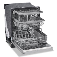 LG Electronics 24-inch Front Control Dishwasher in Stainless-LDFC2423U