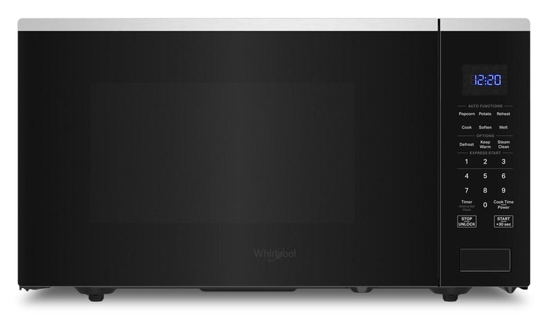 Whirlpool 1.6 Cu. Ft. Countertop Microwave with Sensor Cooking - YWMCS7022SS | Four à micro-ondes de comptoir Whirlpool de 1,6 pi3 avec cuisson par capteur - YWMCS7022SS