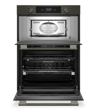 KitchenAid 30"  Smart Electric Combo Wall Oven - Black Ore - KOEC730SBE | Four mural combiné intelligent électrique KitchenAid de 30 po - minerai noir - KOEC730SBE