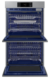 Samsung 10.7 Cu. Ft. 7 Series Double Wall Oven with AI Camera - NV51CG700DSRAA | Four mural double Samsung de 10,7 pi³ à hublot de série 7 avec caméra IA - NV51CG700DSRAA | NV51C7DS