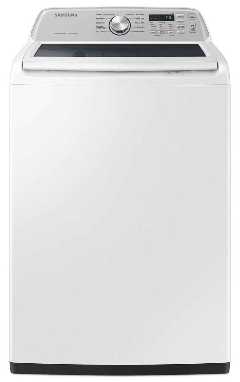 Samsung 5.4 Cu. Ft. Top-Load Washer with SmartThings - WA47CG3500AWA4 | Laveuse intelligente Samsung à chargement par le haut de 5,4 pi³ avec SmartThings - WA47CG3500AWA4 | WA47CGAW