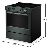 KitchenAid 30" 5.3 Cu. Ft. Electric Range – Juniper - YKSES530SJP | Cuisinière électrique KitchenAid de 5,3 pi³ et de 30 po - genièvre - YKSES530SJP