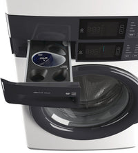 Electrolux Laundry Tower™ with 5.1 Cu. Ft. Washer and 8 Cu. Ft. Electric Dryer - ELTE730CAW | Tour de buanderie Laundry TowerMC d’Electrolux avec laveuse de 5,1 pi³ et sécheuse électrique de 8 pi³ - ELTE730CAW | ELTE73AW