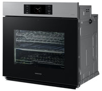 Samsung 5.1 Cu. Ft. 7 Series Single Wall Oven with AI Camera - NV51CG700SSRAA | Four mural simple Samsung de 5,1 pi³ à hublot de série 7 avec caméra IA - NV51CG700SSRAA | NV51C7SS
