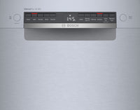 Bosch 18" 300 Series Smart Front-Control Dishwasher with PrecisionWash® and Third Rack - SPE53C55UC | Lave-vaisselle intelligent Bosch série 300 de 18 po avec commandes à l’avant, PrecisionWash et 3e panier - SPE53C55UC | SPE535UC