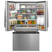 Midea 36" 29.3 Cu. Ft. French-Door Refrigerator - Stainless Steel - MRF29D3AST | Réfrigérateur Midea de 29,3 pi³ et de 36 po à portes françaises - acier inoxydable - MRF29D3AST | MRF29D3S