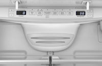 Whirlpool 36" 20 Cu. Ft. Counter-Depth French-Door Refrigerator - Black Stainless Steel - WRFC2036RV | Réfrigérateur Whirlpool de 20 pi3 et de 36 po de profondeur comptoir à portes françaises - acier inoxydable noir - WRFC2036RV | WRFC20RV