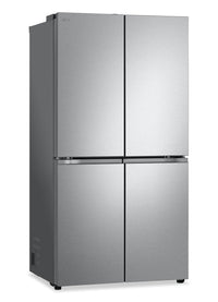LG 36” 23.6 Cu. Ft French 4-Door Counter-Depth Refrigerator with Ice Maker - LF24C8200S | Réfrigérateur LG de 23,6 pi3 et de 36 po de profondeur comptoir à 4 portes françaises avec machine à glaçons - LF24C8200S