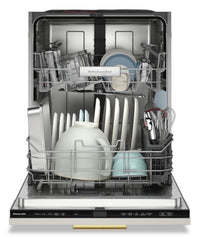 KitchenAid Panel-Ready Flush-to-Cabinet Dishwasher with Door-Open Dry System - KDTF324PPA  | Lave-vaisselle affleuré aux armoires KitchenAid avec panneau personnalisable et système de séchage à porte ouverte - KDTF324PPA  | KDTF324P