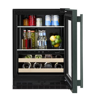 KitchenAid 24" Beverage Centre with Wood-Front Racks – Juniper - KUBR524SJP | Refroidisseur à boissons KitchenAid de 24 po avec grilles à devant en bois - genièvre - KUBR524SJP