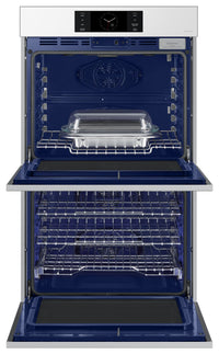 Samsung Bespoke 10.7 Cu. Ft. 7 Series Double Wall Oven with AI Camera - NV51CB700D12AA  | Four mural double Bespoke de Samsung de 10,7 pi³ à hublot de série 7 avec caméra IA - NV51CB700D12AA  | NV51B7DW